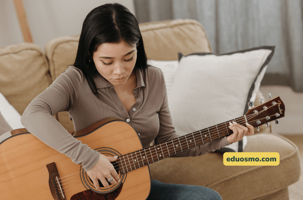AKS BLOG WANITA BELAJAR GITAR