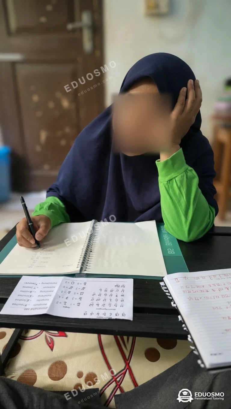 Siswa Bandung belajar aksara sunda diampu tutor Eduosmo