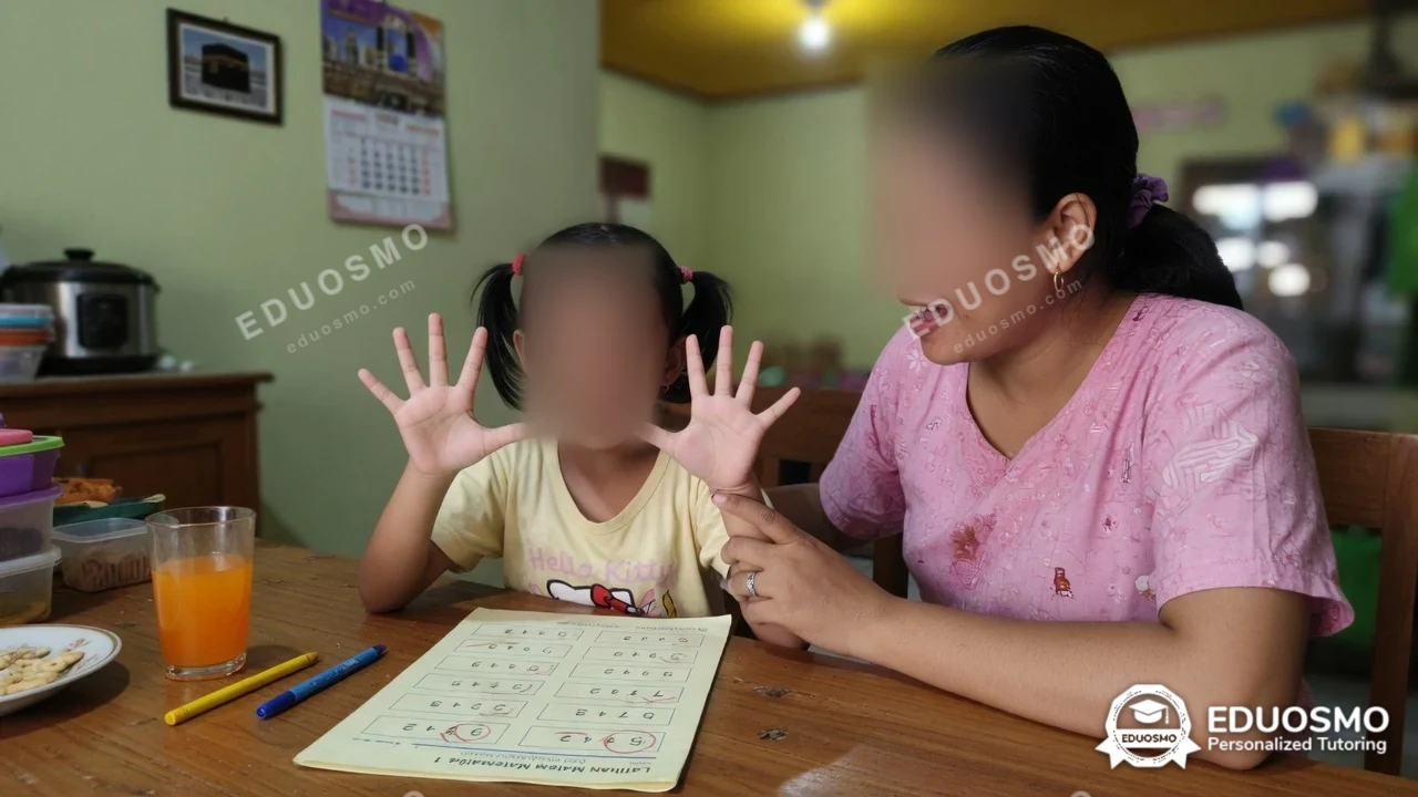Sesi les jarimatika privat satu-satu di Bandung