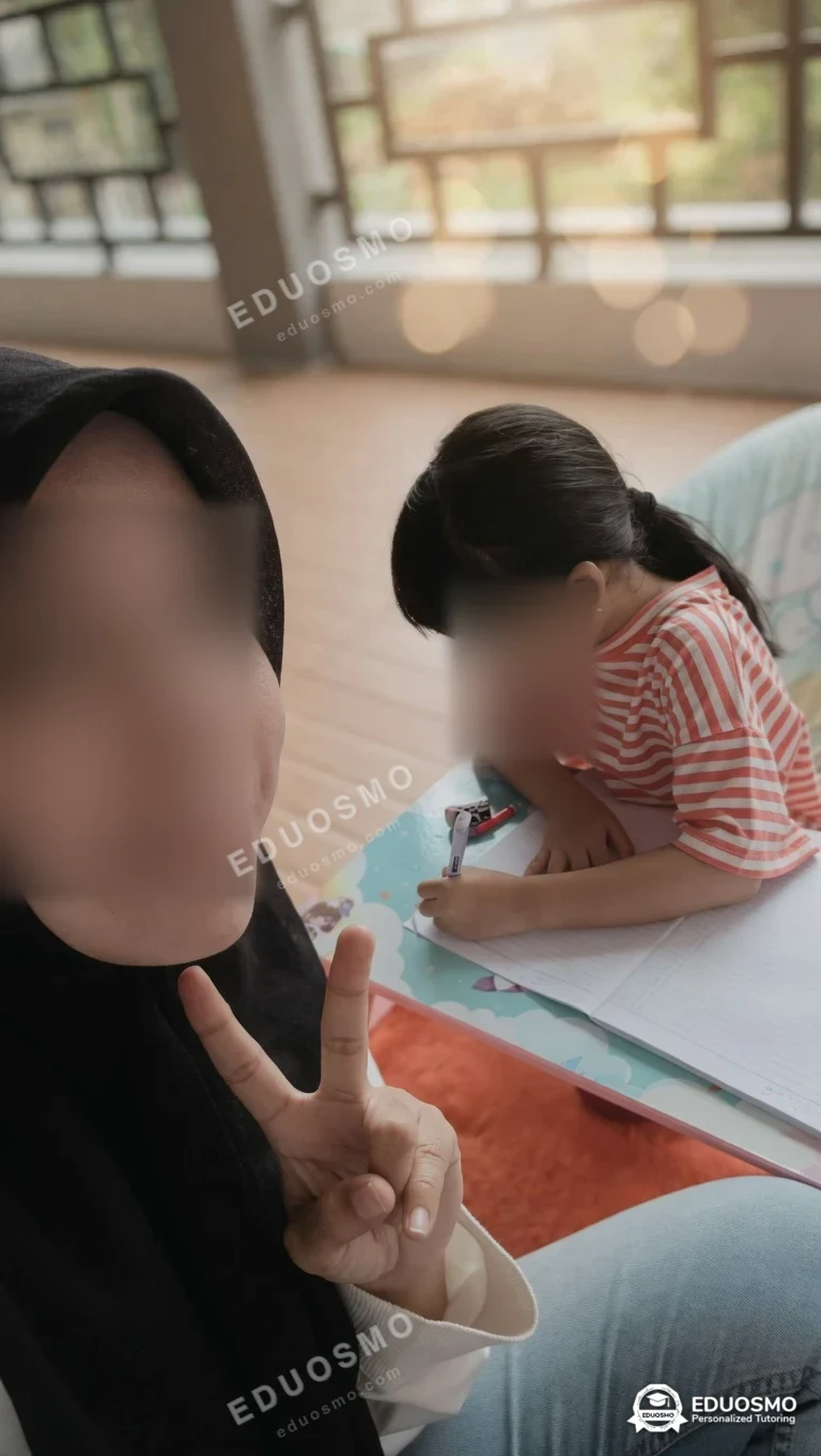 Siswa Bandung belajar jarimatika diampu tutor Eduosmo