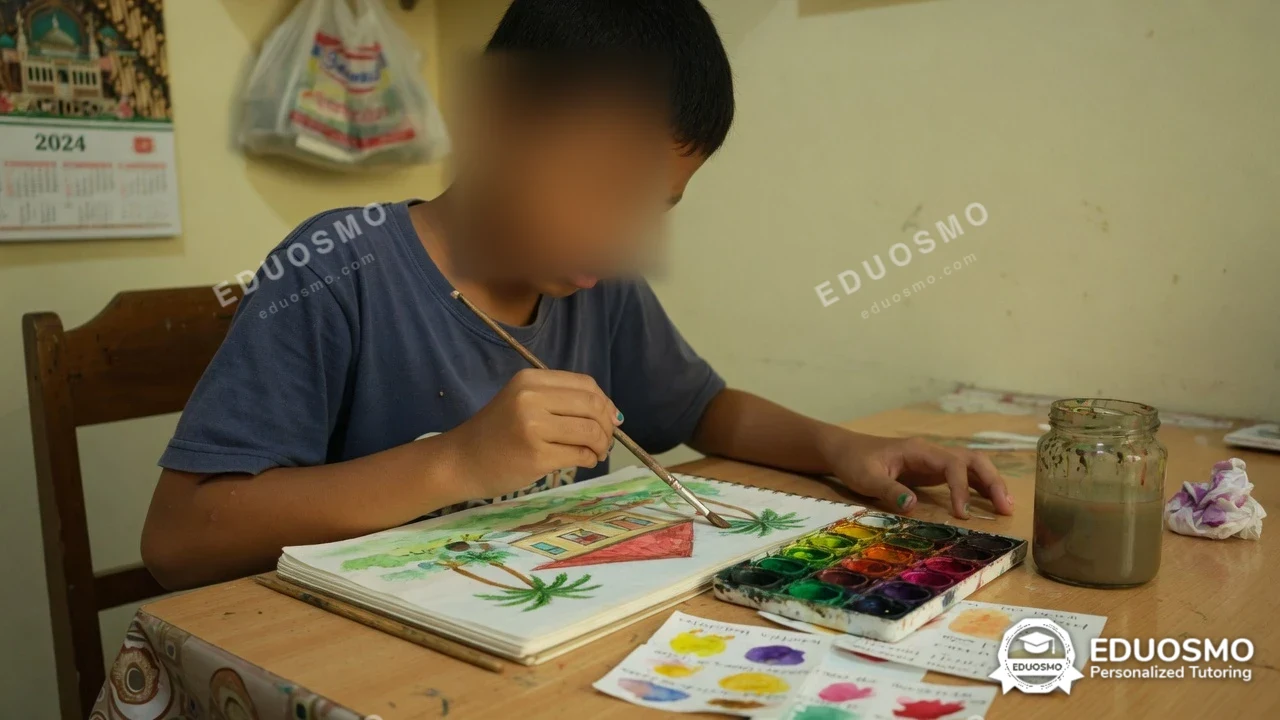Dari kelas melukis Eduosmo di Bandung