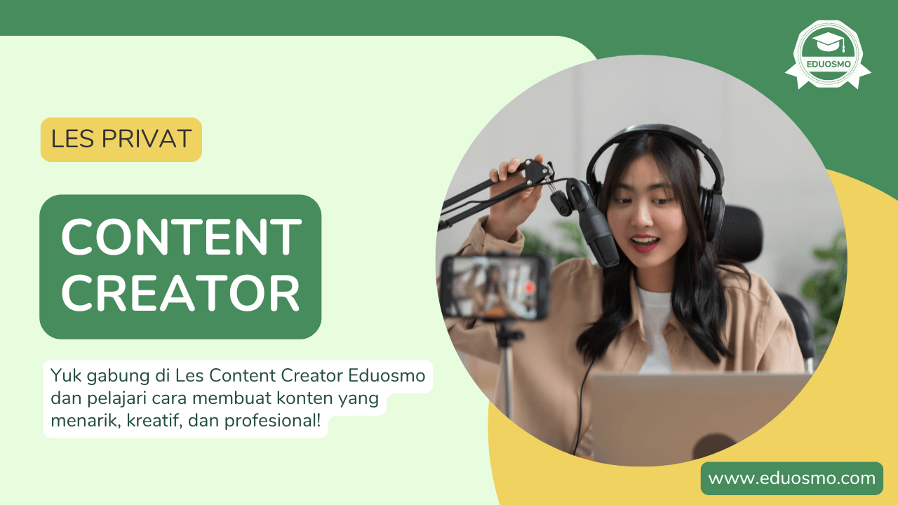 Les Privat Content Creator di Bandung